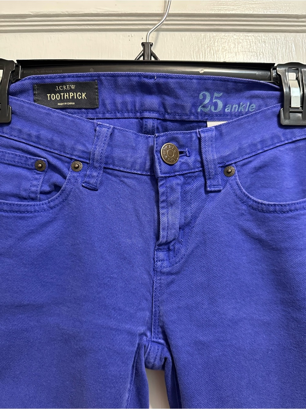 J.Crew: 25 Toothpick Ankle Jeans